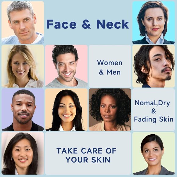 Retinol Cream for Face, Collagen Neck Creams for Tightening and Firming, Anti Ag - Picture 2 of 9